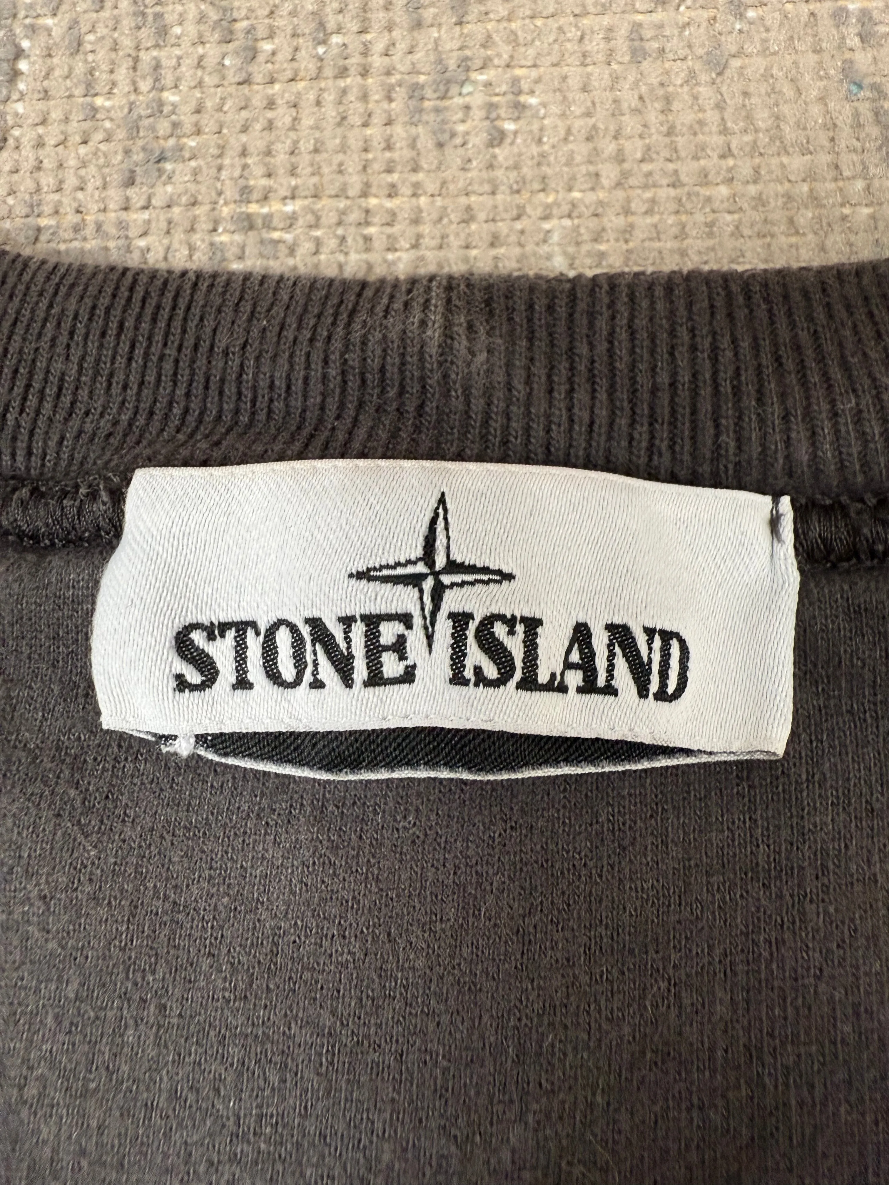 Stone Island Badge Sweatshirt - Grey