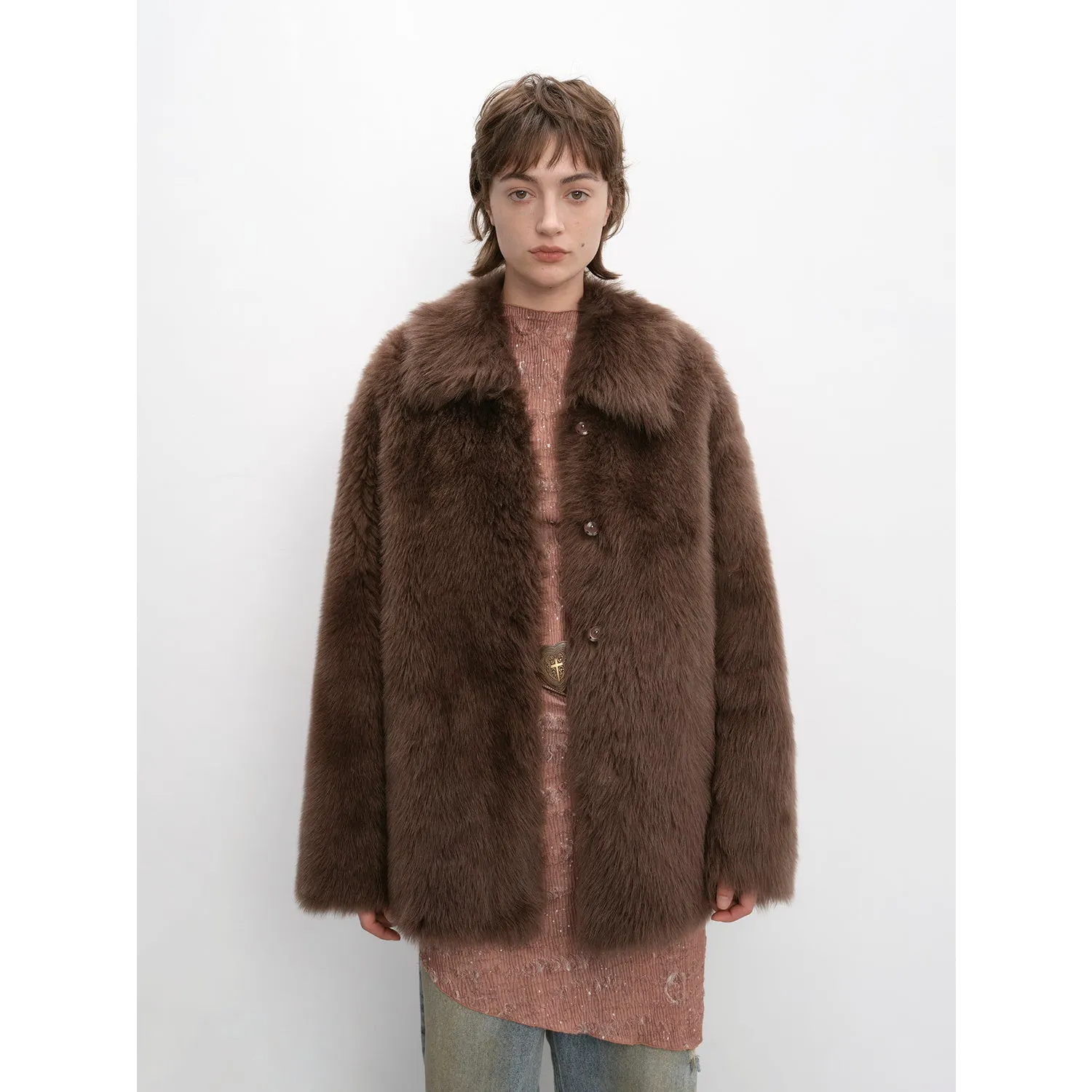 Straight Fur Coat