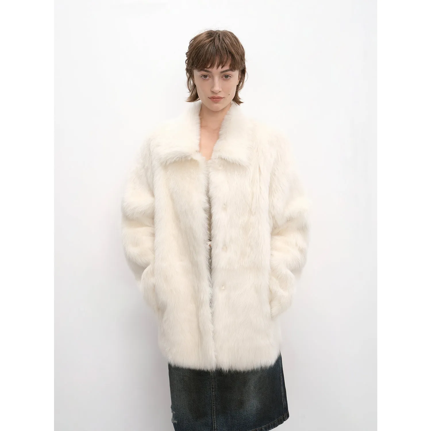 Straight Fur Coat