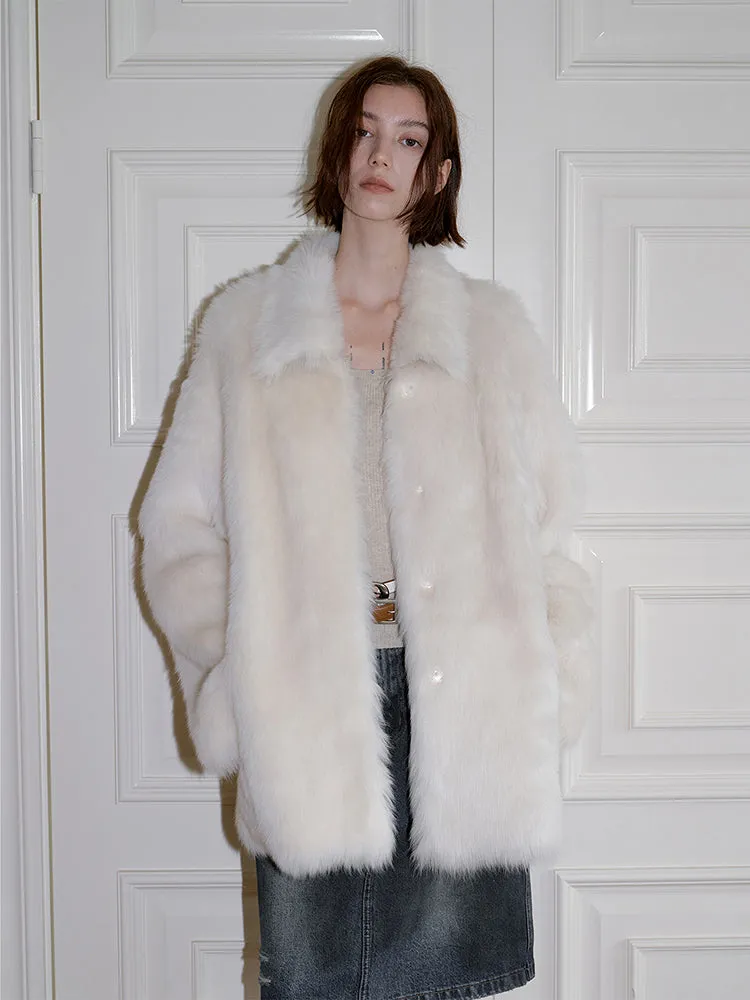 Straight Fur Coat