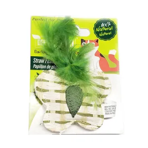 Straw/Feather Butterfly