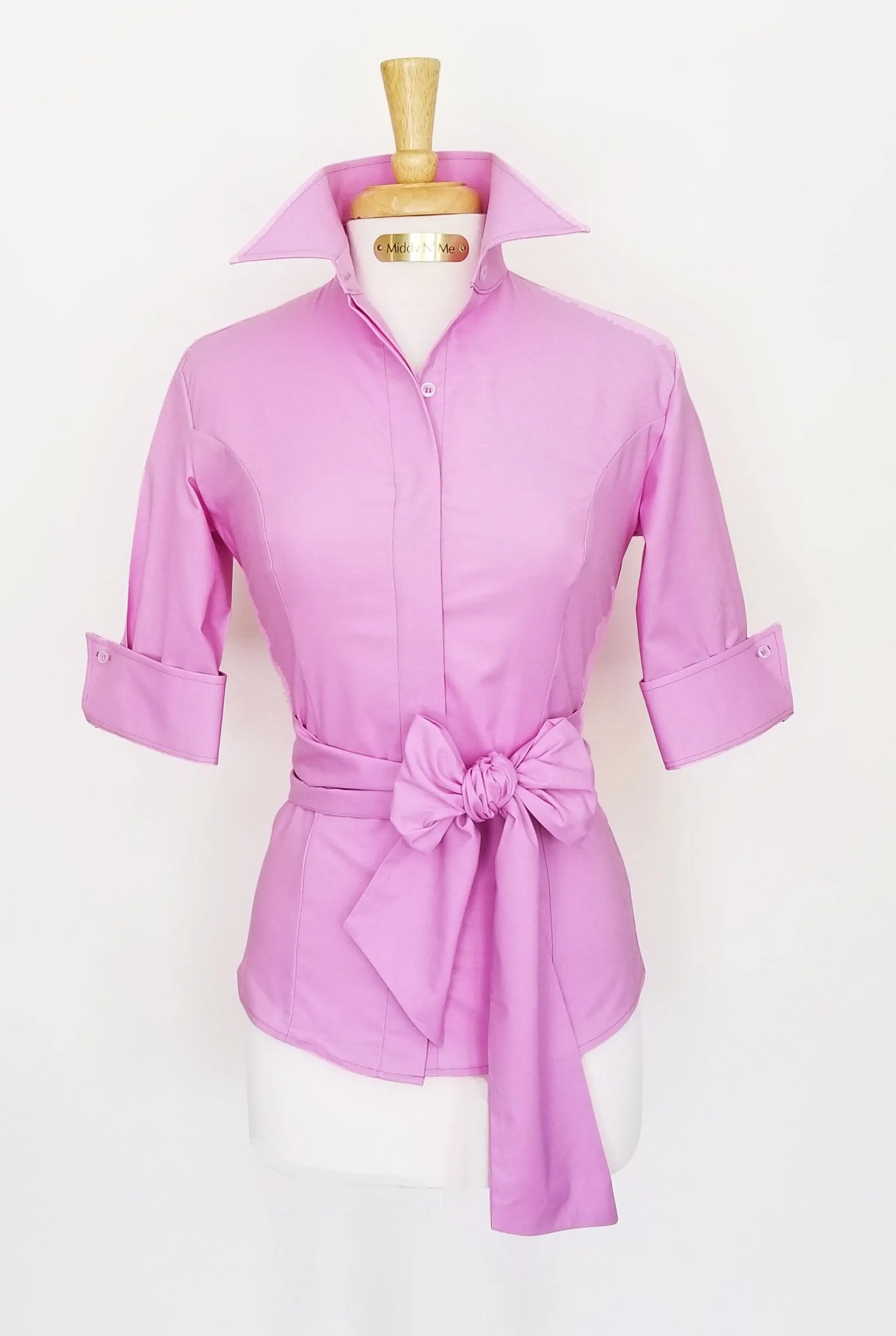 SUMMER RIDE SHIRT WITH SASH IN BALLERINA