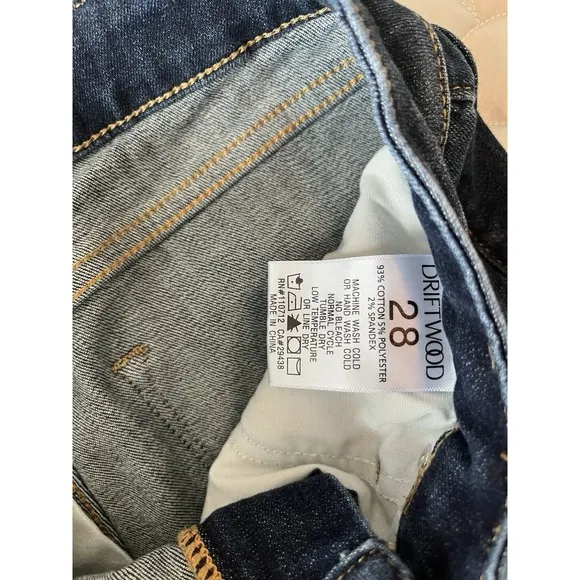 Sundance Driftwood Jackie Jeans Women's 28 High Rise Ankle Length 27 Dark