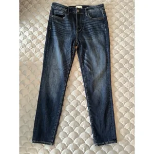 Sundance Driftwood Jackie Jeans Women's 28 High Rise Ankle Length 27 Dark
