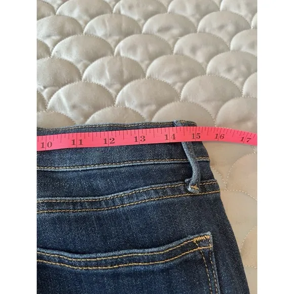 Sundance Driftwood Jackie Jeans Women's 28 High Rise Ankle Length 27 Dark
