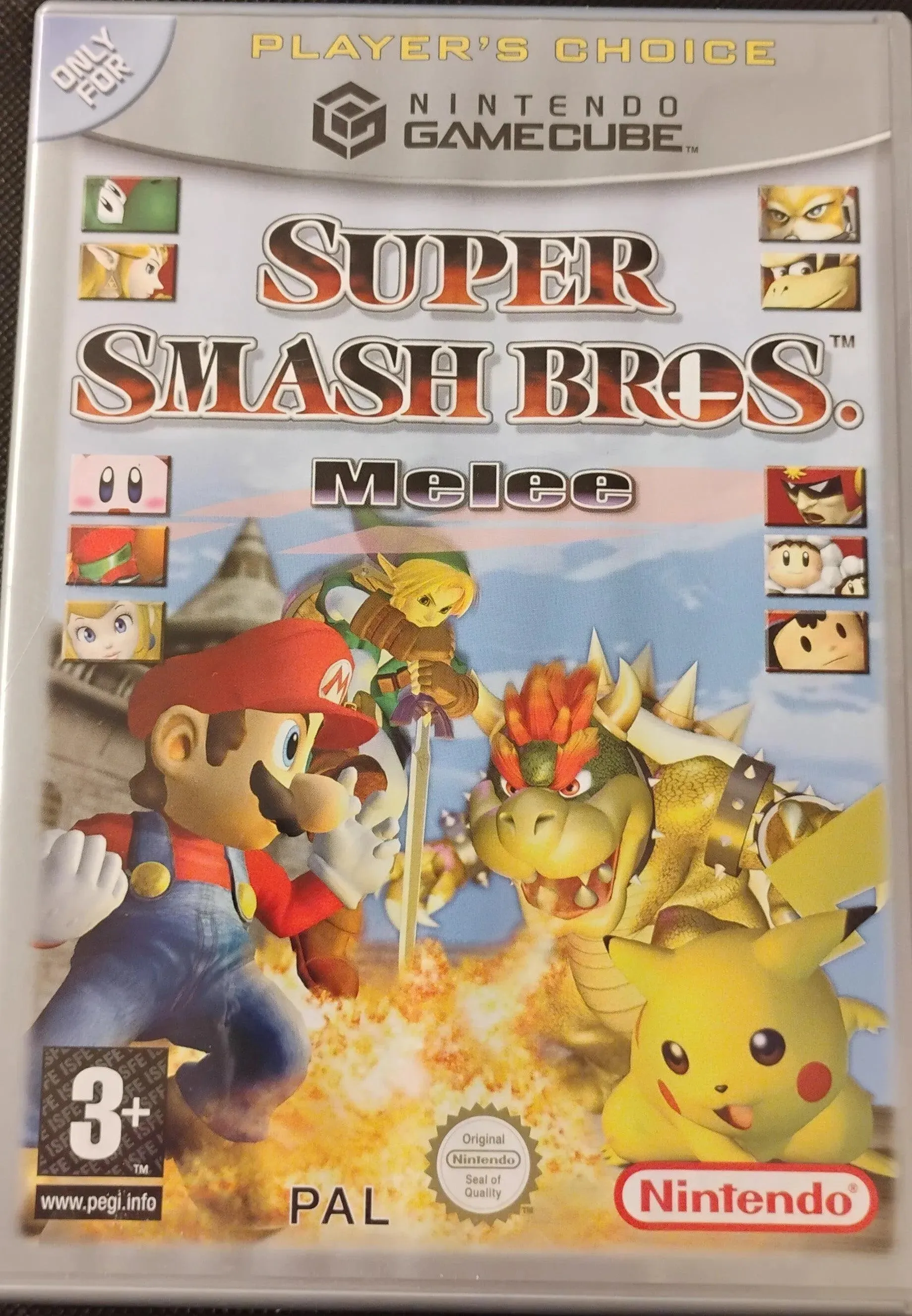 Super Smash Bros. Melee (Player's Choice) (Hollandsk cover)