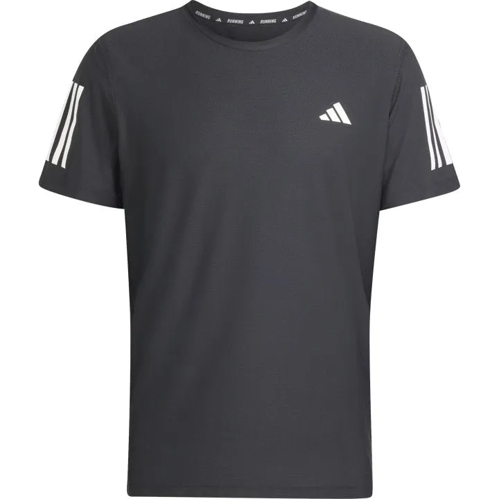 T-SHIRT ADIDAS UOMO MAGLIA RUNNING FUNCTIONAL TRAINING OWN THE RUN BLACK