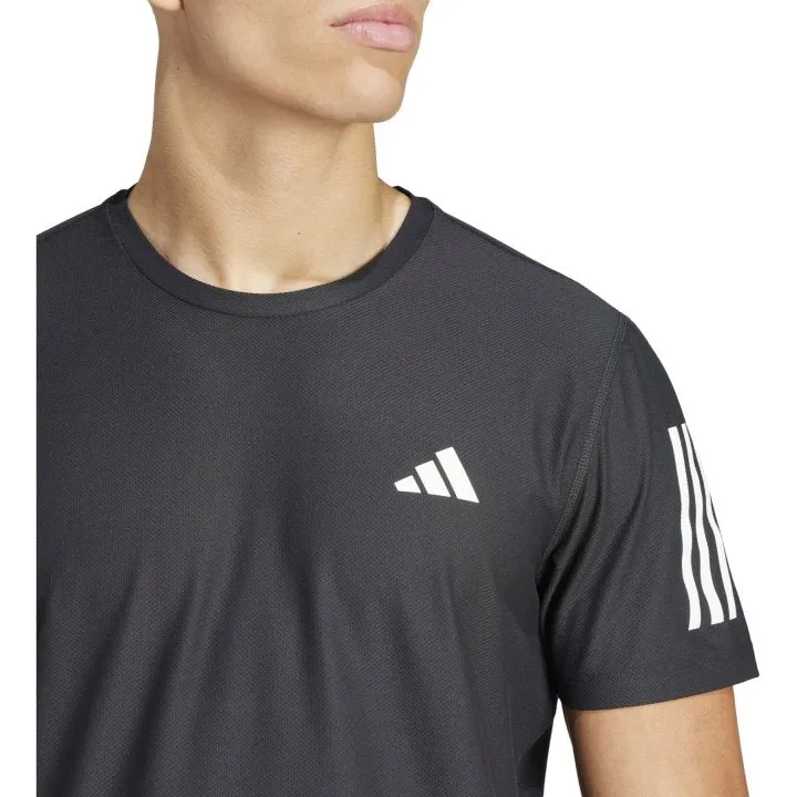 T-SHIRT ADIDAS UOMO MAGLIA RUNNING FUNCTIONAL TRAINING OWN THE RUN BLACK