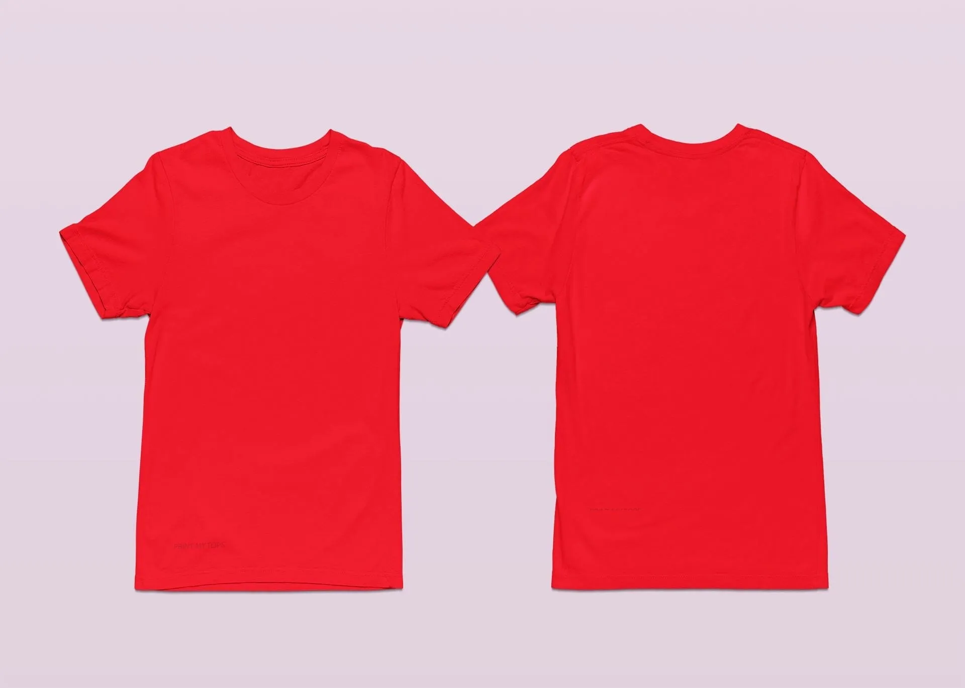 T-shirts with Your Logo On Front and Text on Back