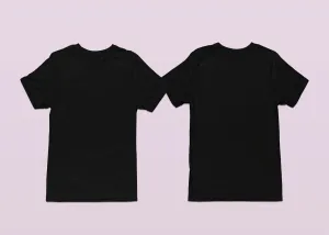 T-shirts with Your Logo On Front and Text on Back