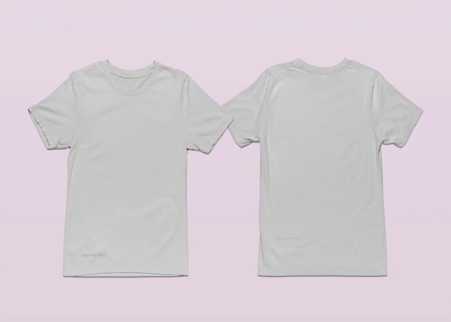 T-shirts with Your Logo On Front and Text on Back
