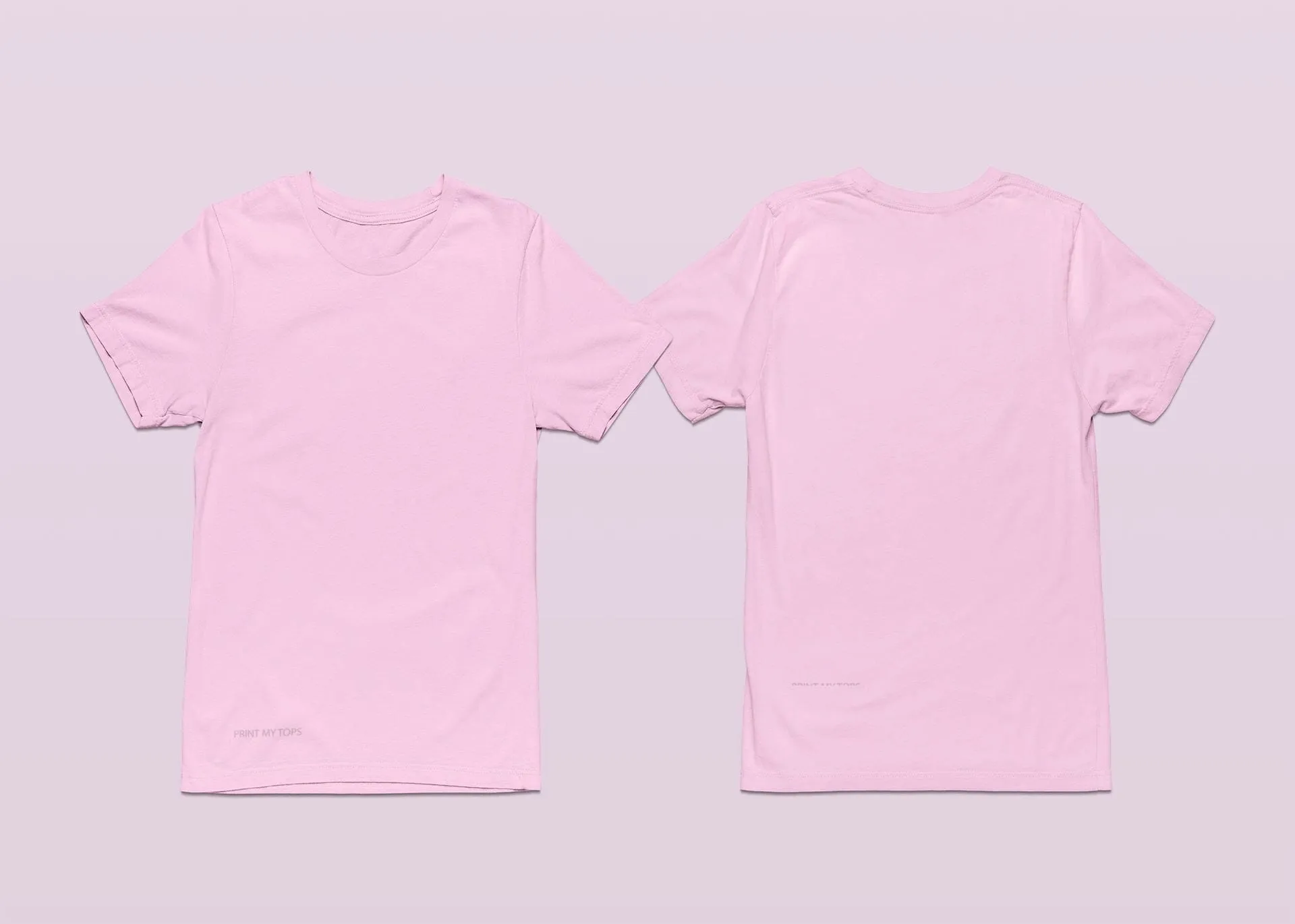 T-shirts with Your Logo On Front and Text on Back