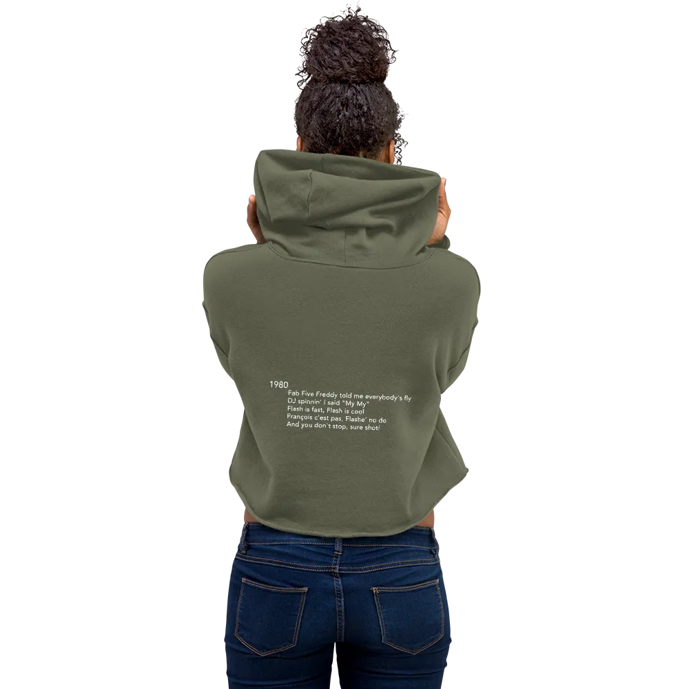The Breaks Crop Hoodie