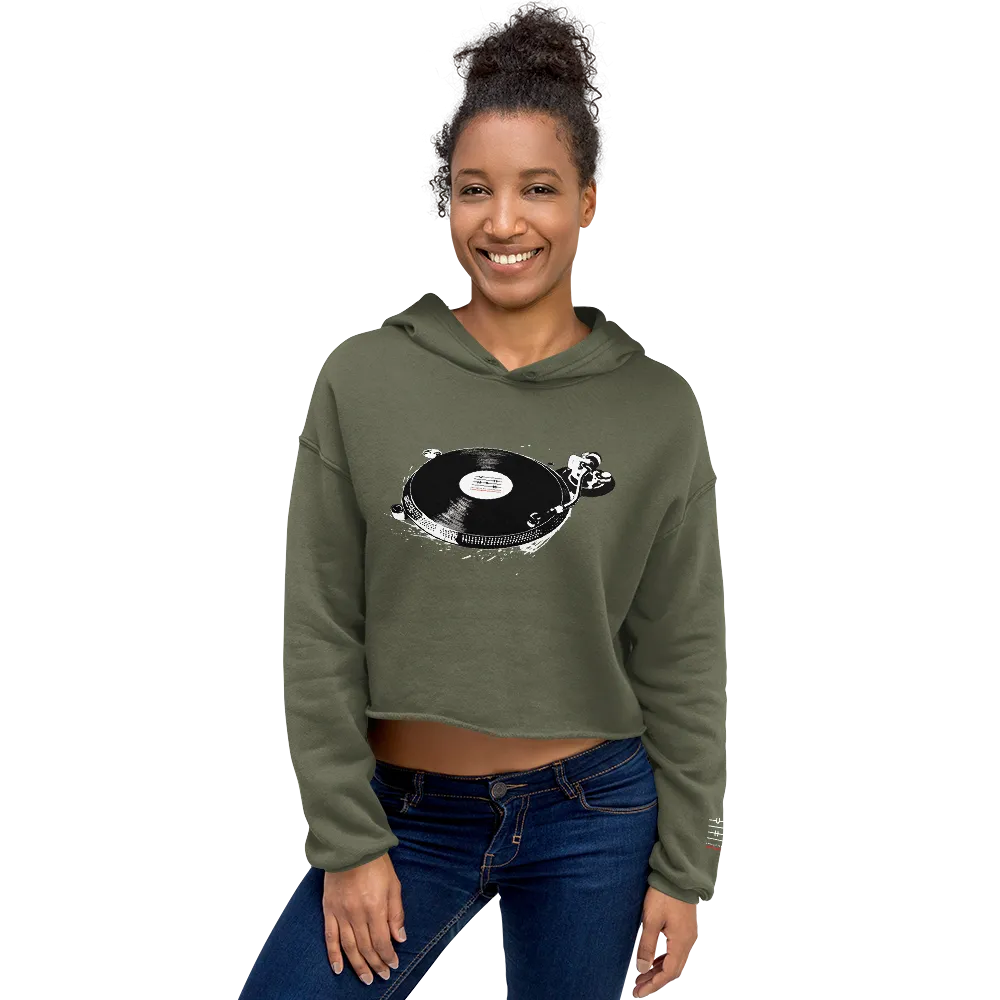The Breaks Crop Hoodie