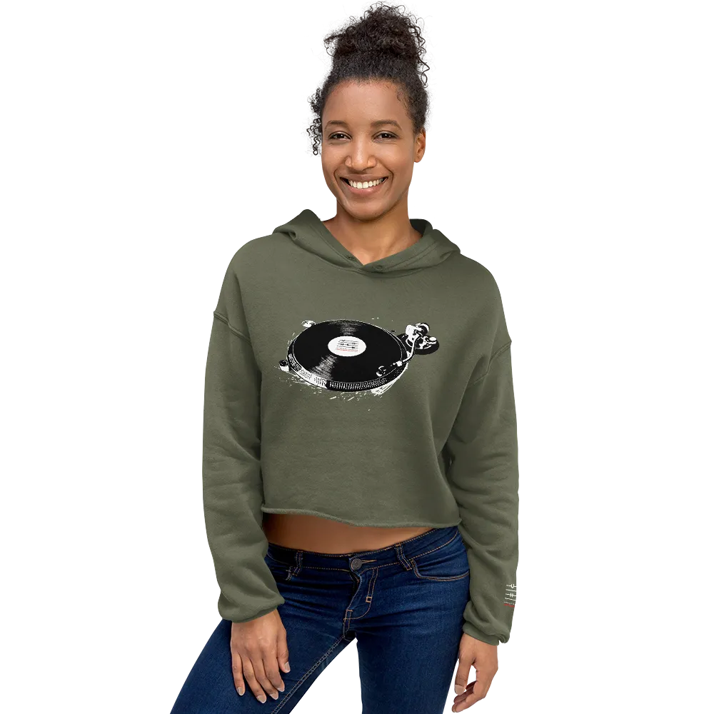 The Breaks Crop Hoodie