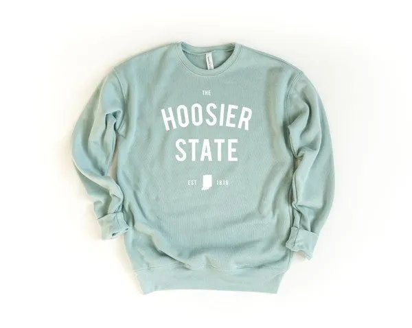 The Hoosier State Indiana Premium Sweatshirt