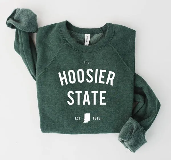 The Hoosier State Indiana Premium Sweatshirt