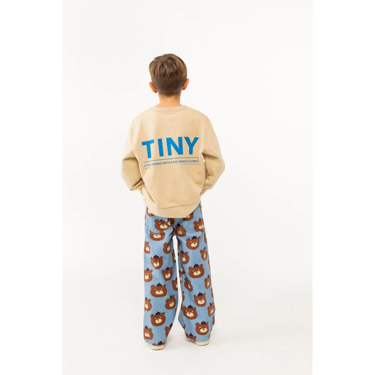 Tiny Cottons - Bears straight jeans