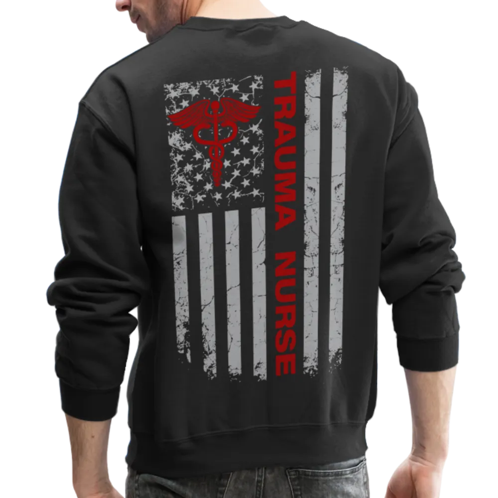 Trauma Nurse Crewneck Sweatshirt