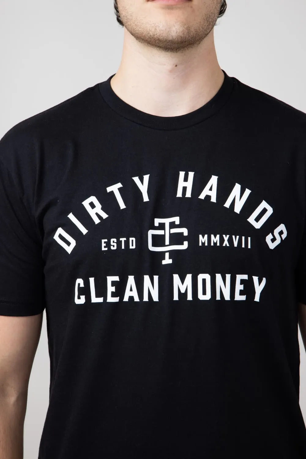Troll Co Classic T-Shirt for Men in Black | TC0081-BLK