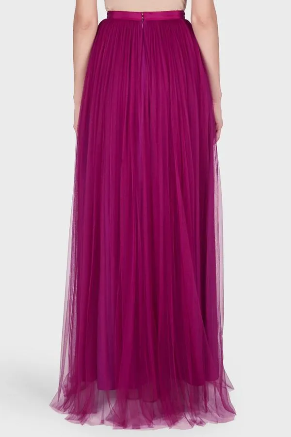 Tulle Floor-length Skirt