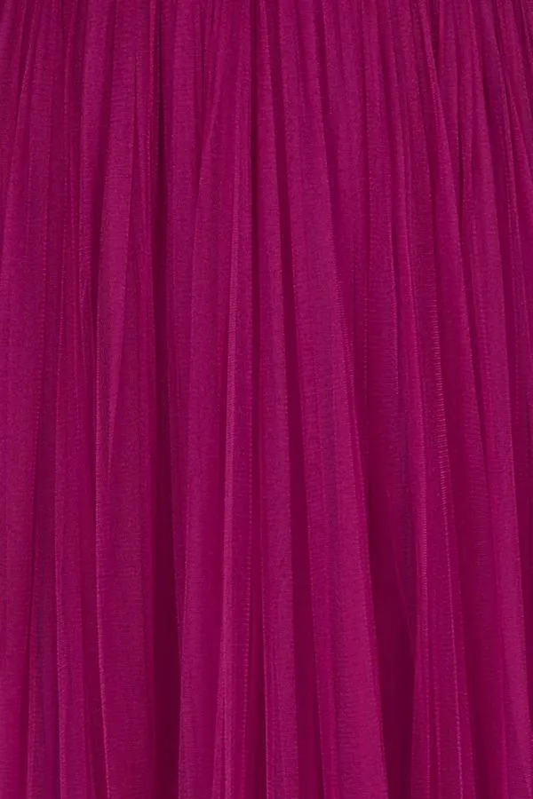 Tulle Floor-length Skirt
