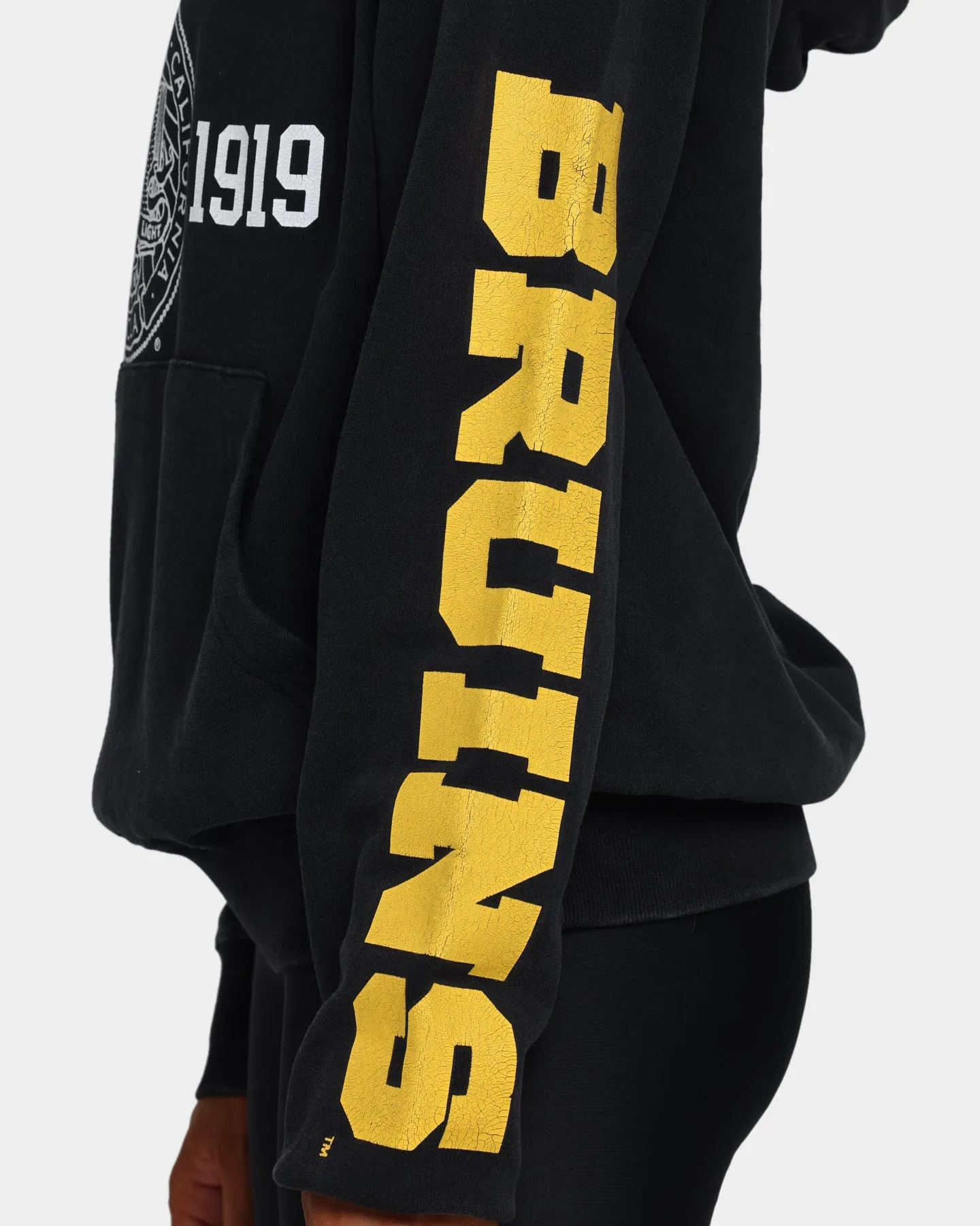 UCLA UCLA 1919 Shield Vintage Hoodie Washed Black