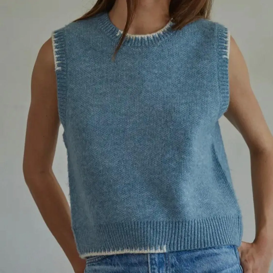 Valencia Knit Sweater Vest