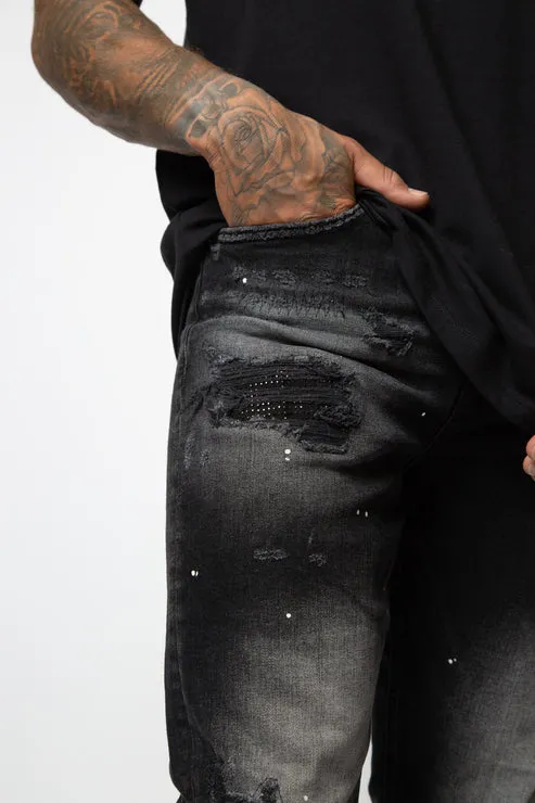 Valere Milano Ginostra Jeans Black