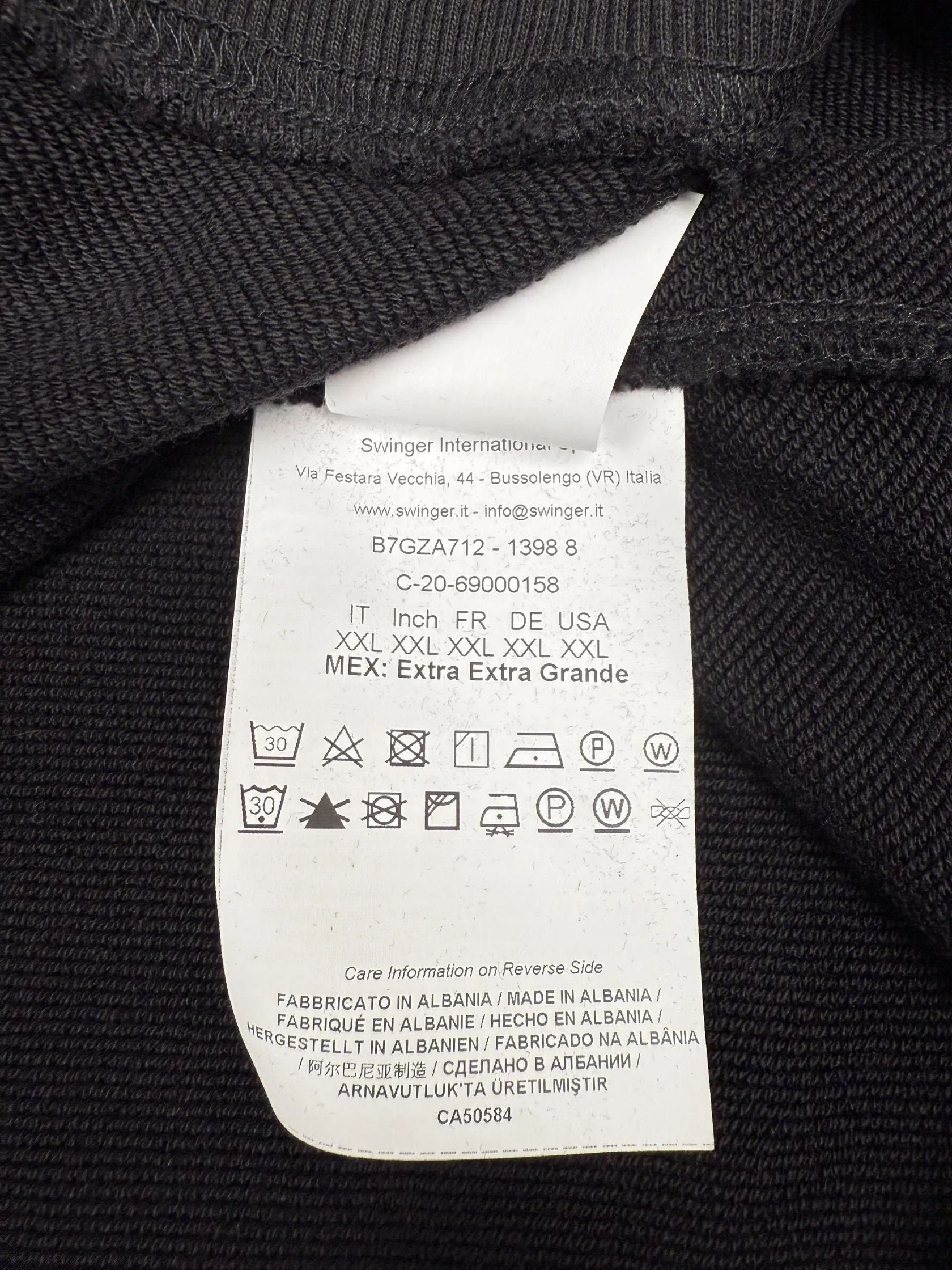Versace Jeans Couture Sweatshirt - Black (Unused)