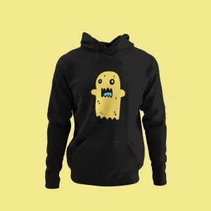 Very Scary Ghost (Yellow) -  Heavy Blend Hooded Sweatshirt