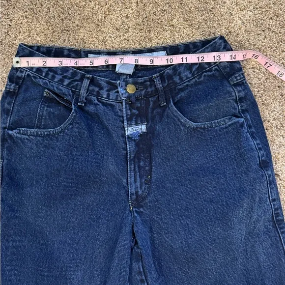 Vintage 90s Designer Marithe Francois Girbaud Jeans. Dark wash. Size 30x31