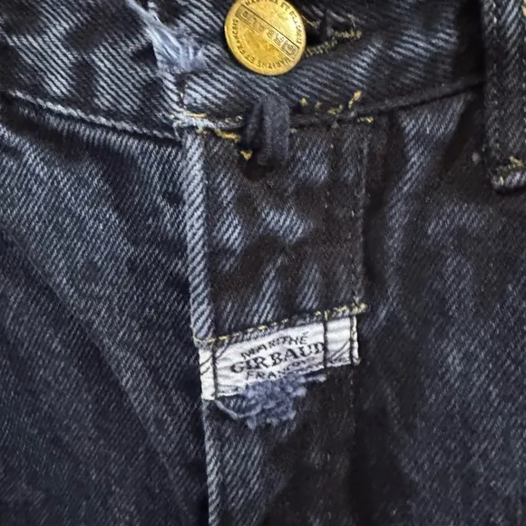 Vintage 90s Designer Marithe Francois Girbaud Jeans. Dark wash. Size 30x31