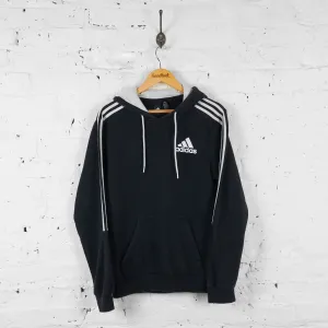 Vintage Adidas Hoodie - Black - S