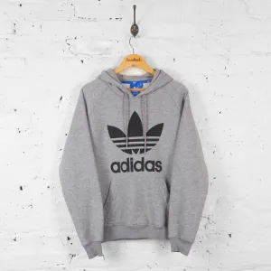 Vintage Adidas Hoodie - Grey - L