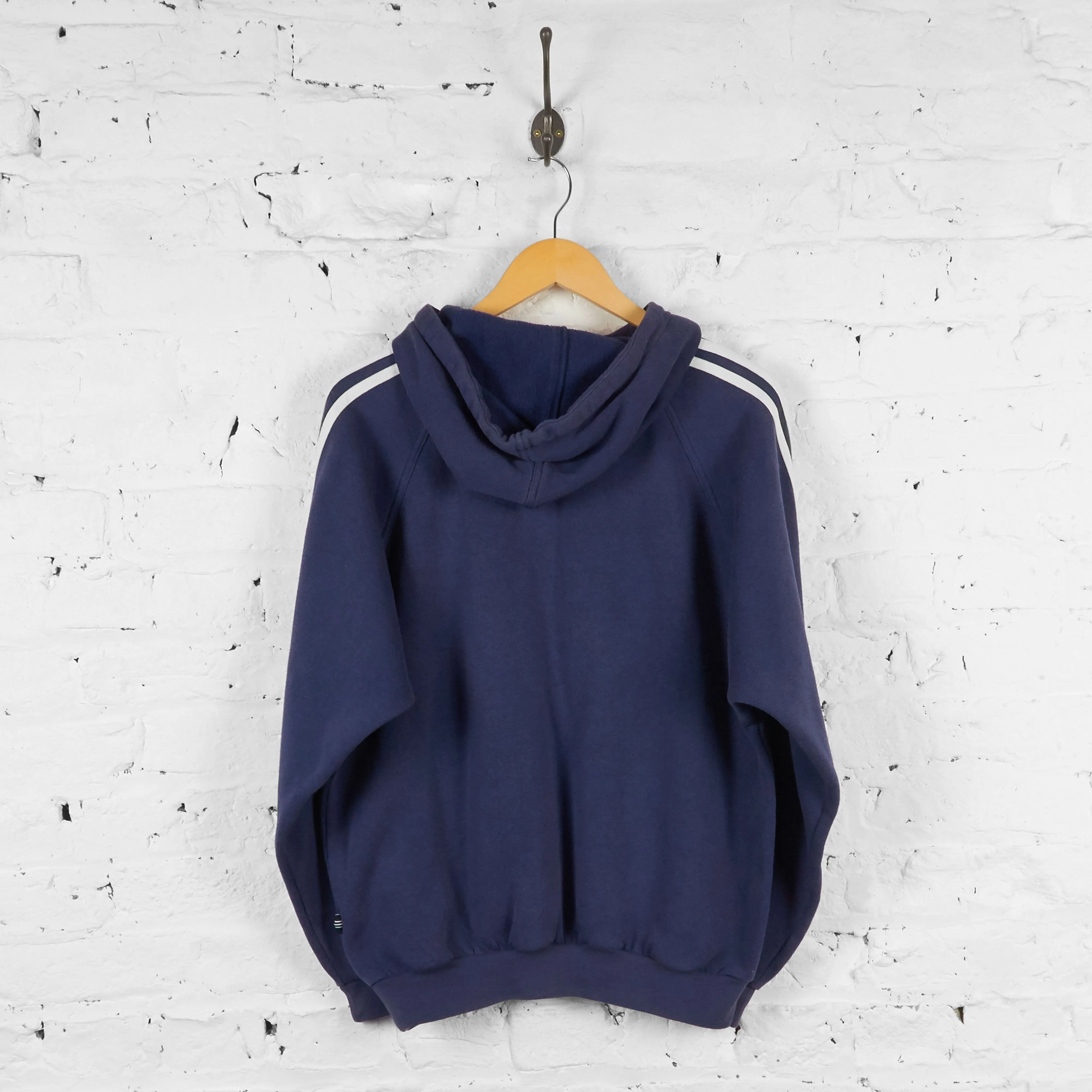 Vintage Adidas Hoodie - Navy - M