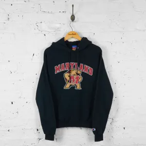 Vintage Champion Hoodie - Black - M