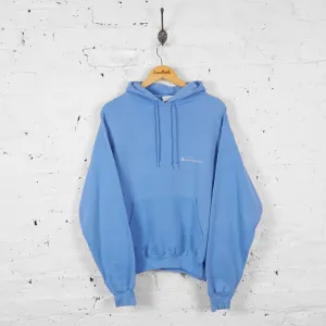 Vintage Champion Hoodie - Blue - M
