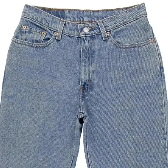 Vintage‎ Classic Levis Jeans 512 High Waisted Straight Leg Cotton Jeans 28W 32L