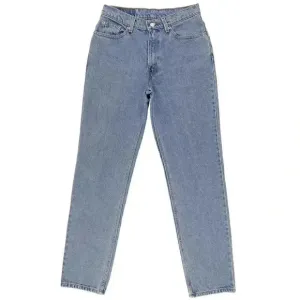 Vintage Classic Levis Jeans 512‎ High Waisted Straight Leg Cotton Jeans 28W 32L