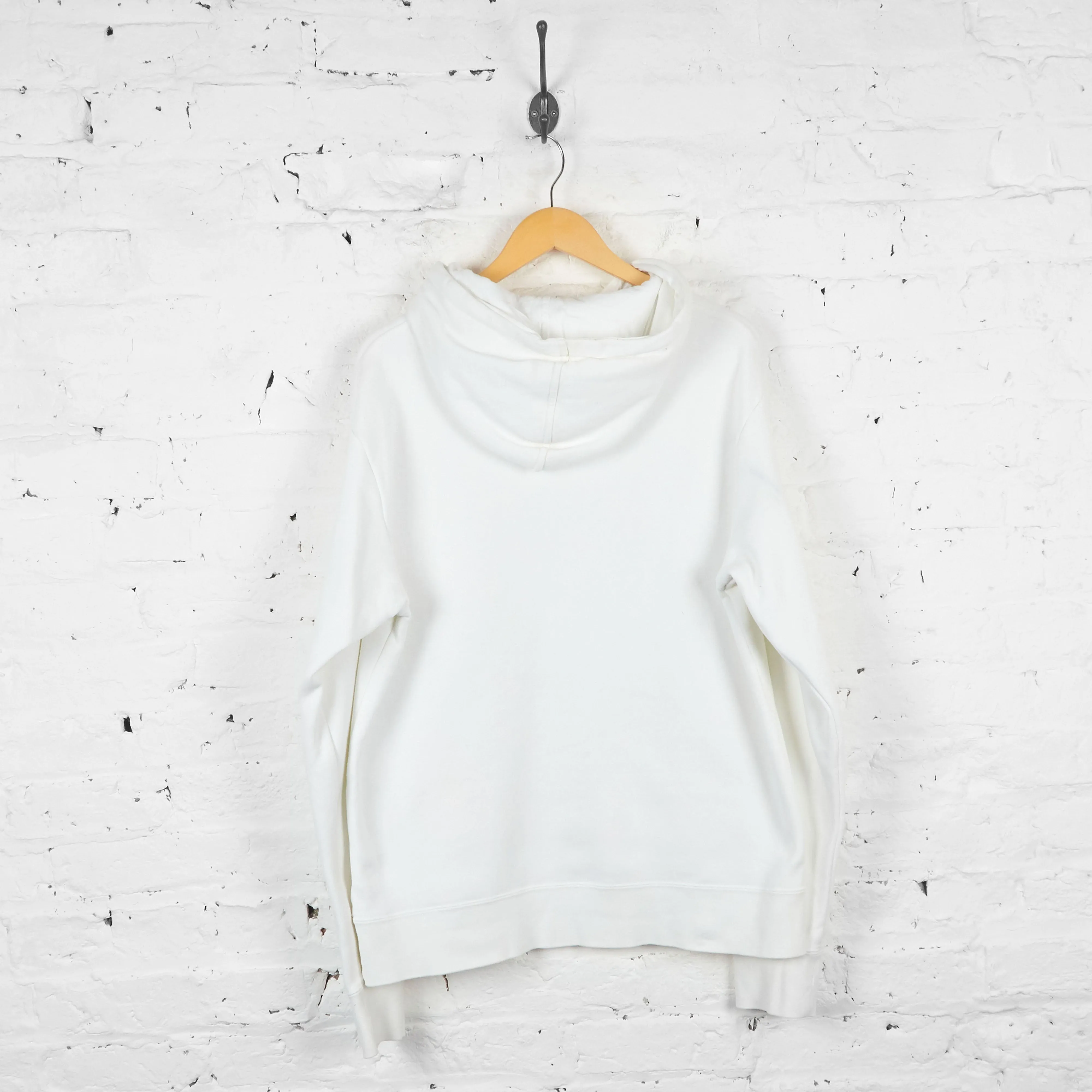 Vintage Nike Football Hoodie - White - L