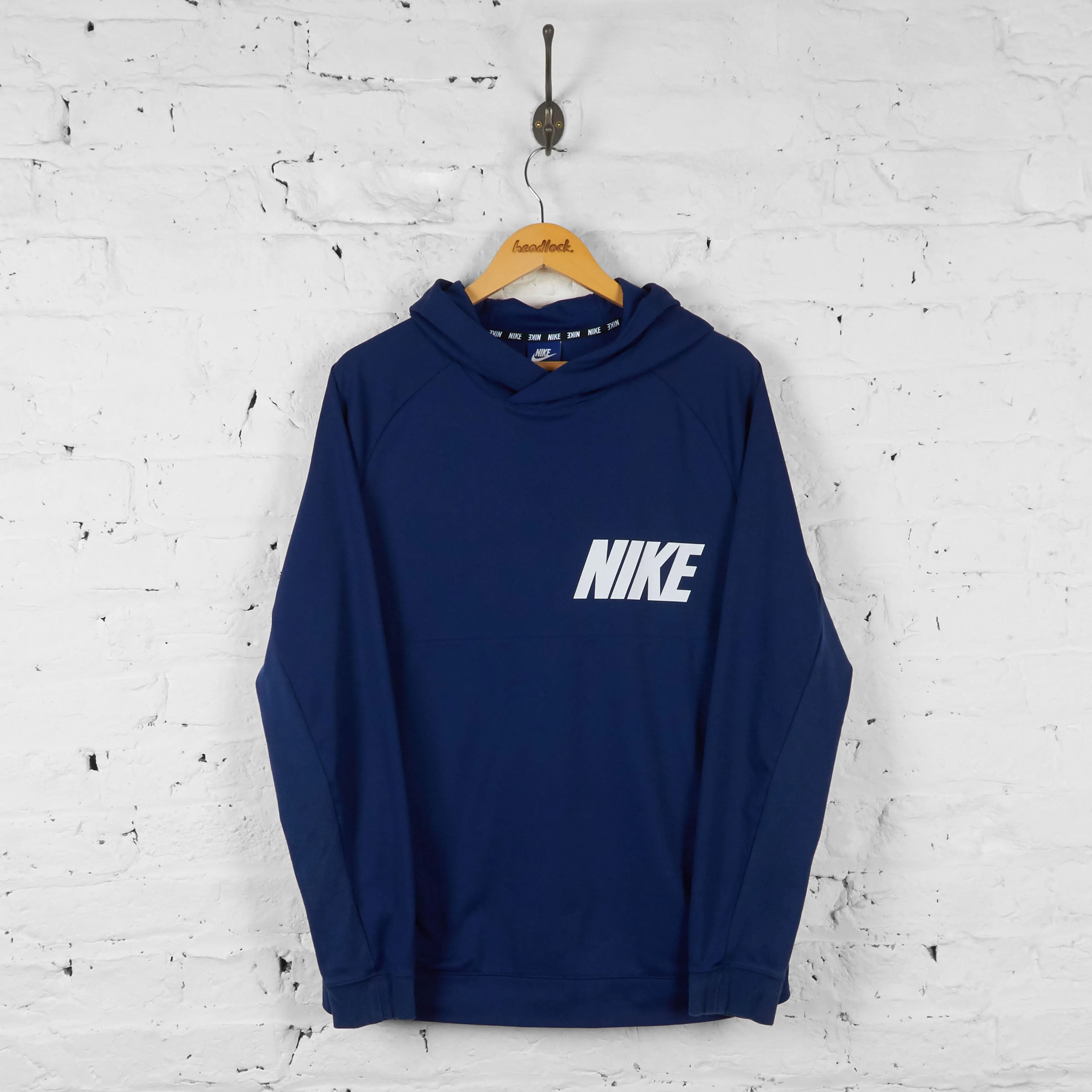 Vintage Nike Hoodie - Blue - L