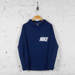 Vintage Nike Hoodie - Blue - L