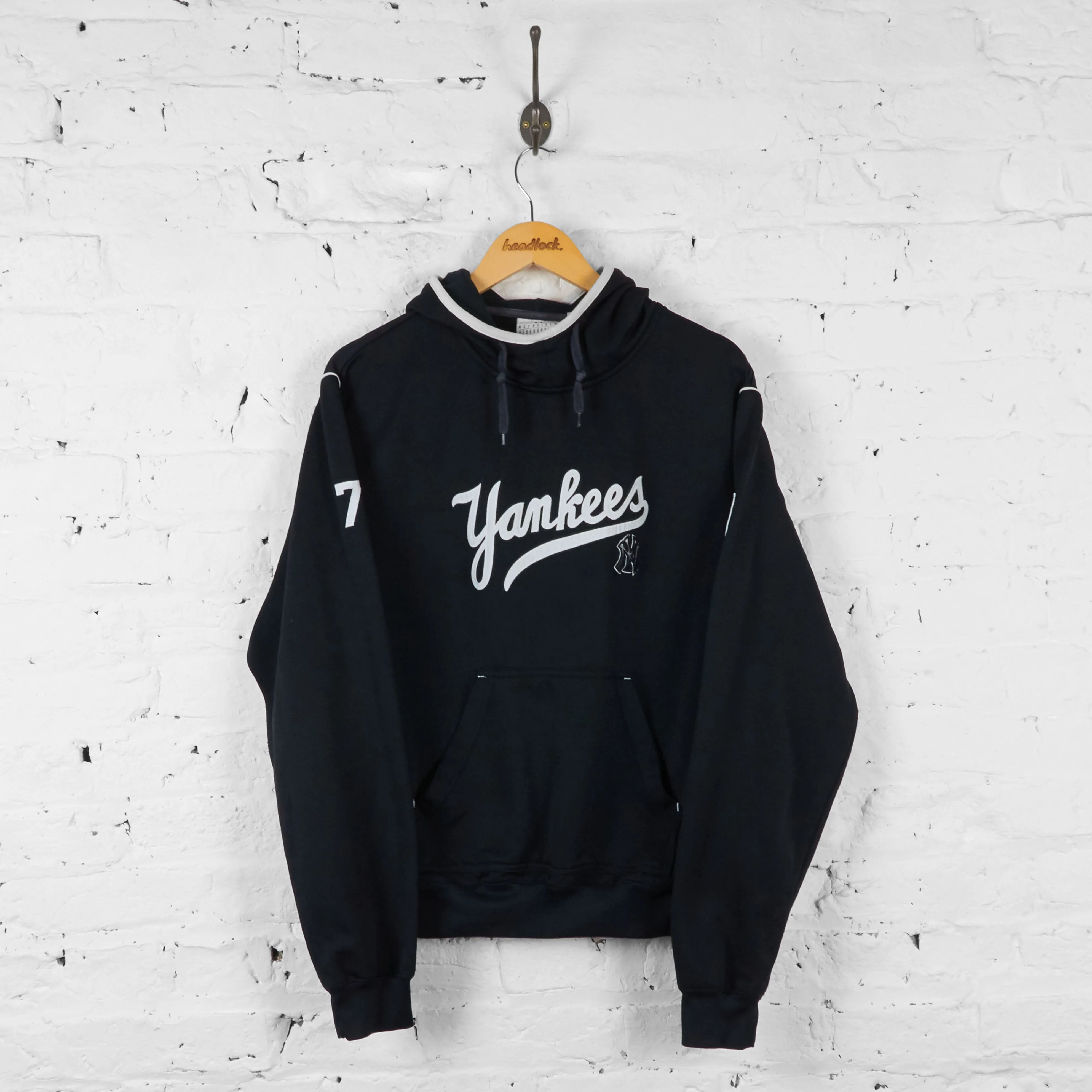 Vintage Yankees MLB Hoodie - Black - M