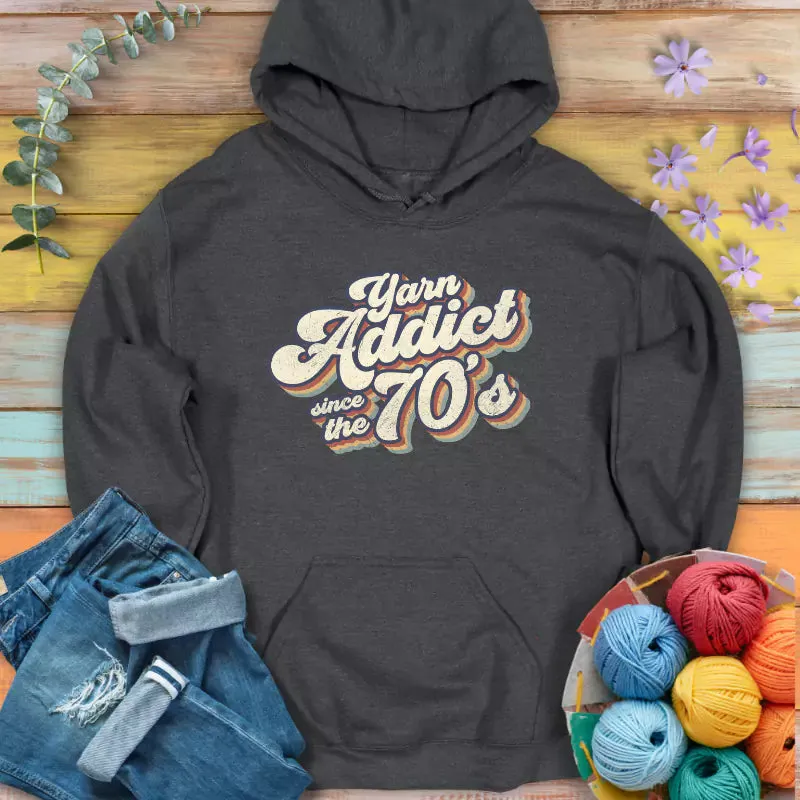 Vintage Yarn Addict Hoodie