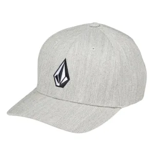 Volcom Full Stone Heather Flexfit Cap - Grey Vintage