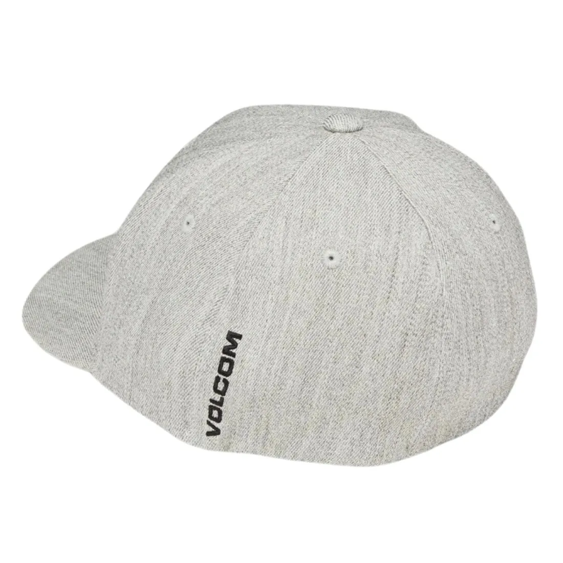 Volcom Full Stone Heather Flexfit Cap - Grey Vintage