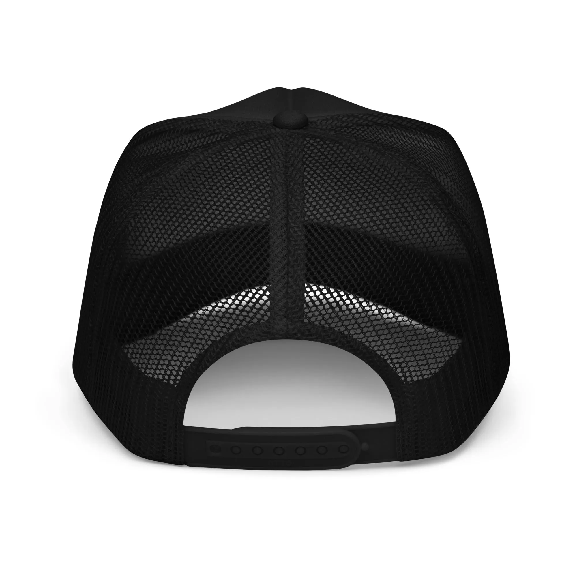 WAFM Foam Trucker Hat Black