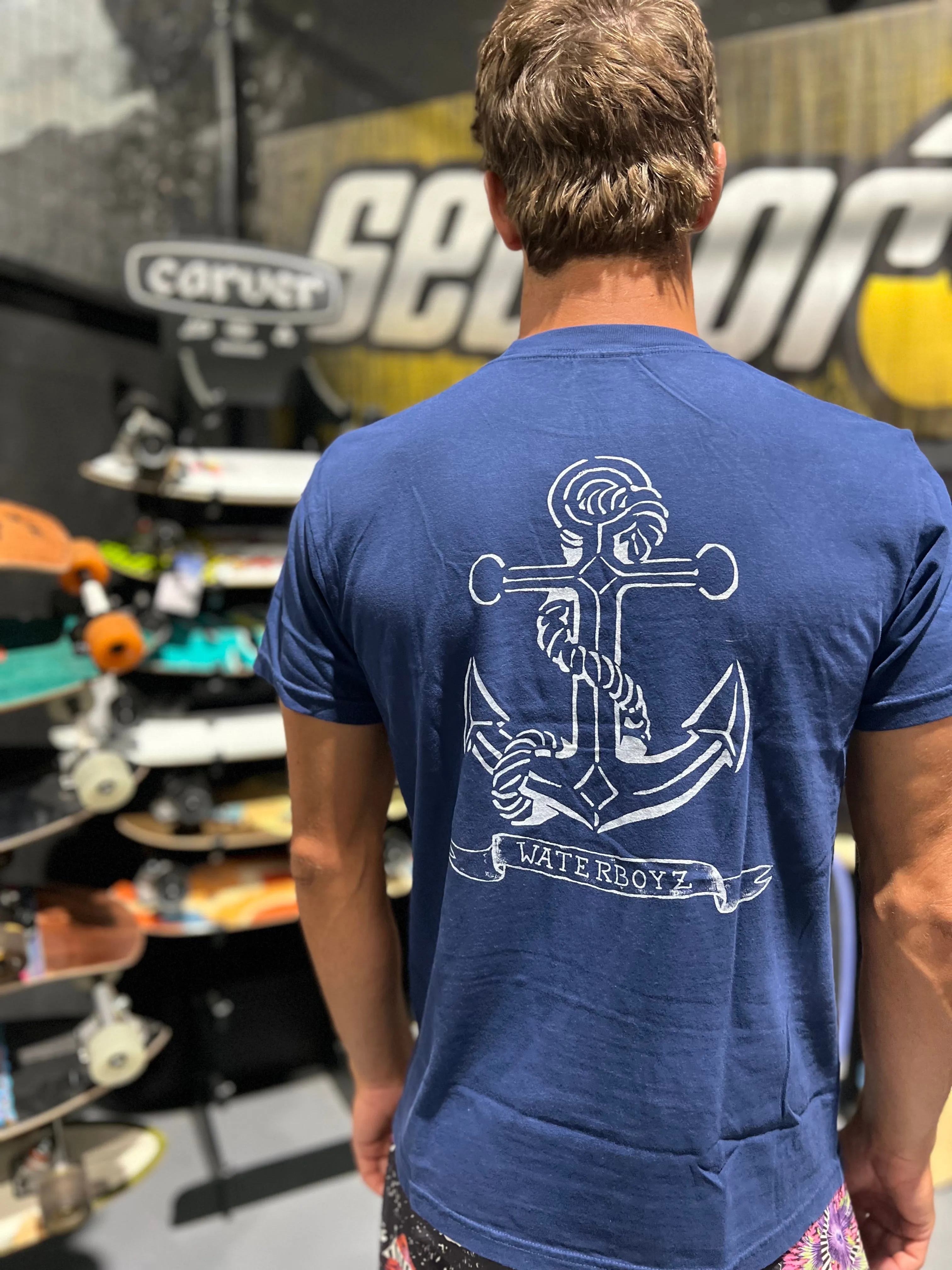 WBZ Anchor Pigment dyed S/S T-shirt