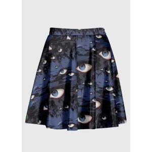 Weirdcore Surréaliste Bleu Grunge Jupe Alternative Grunge Apparel